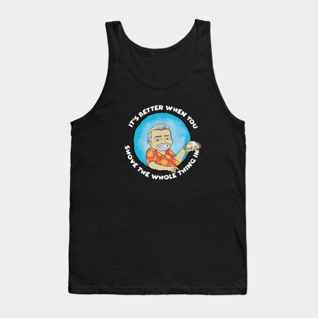 Shove it in Tank Top by Delighted Ghost Studio